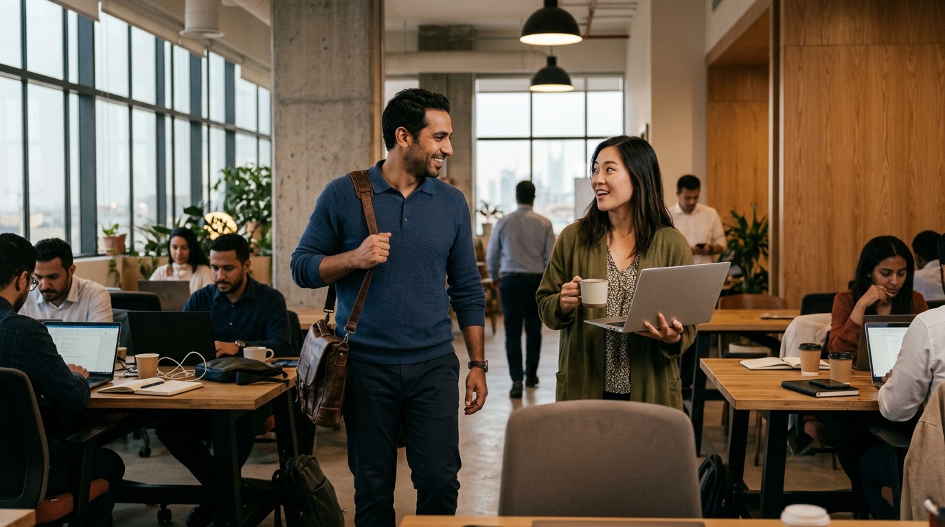 Best on-demand workspace booking apps for business travelers in Saudi Arabia 2026