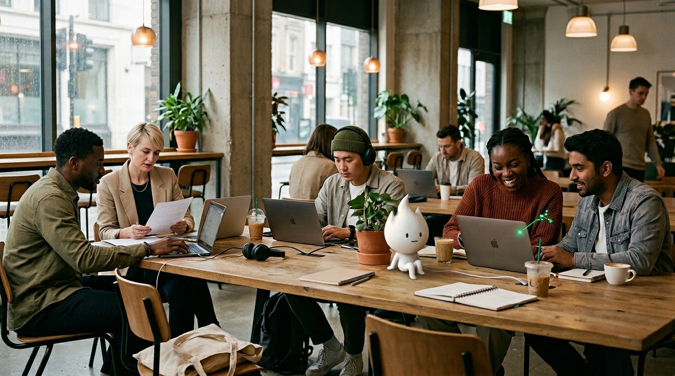 Comparing private offices versus hot desks in London's flexible workspaces.