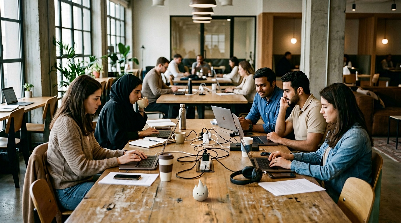 Coworking space for freelancers in UAE