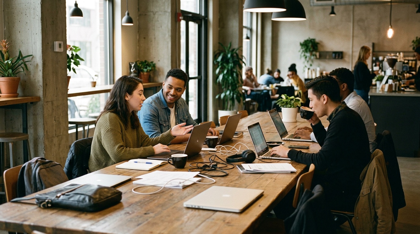 Is booking coworking space on-demand cheaper than renting a traditional office for a 5-person startup?