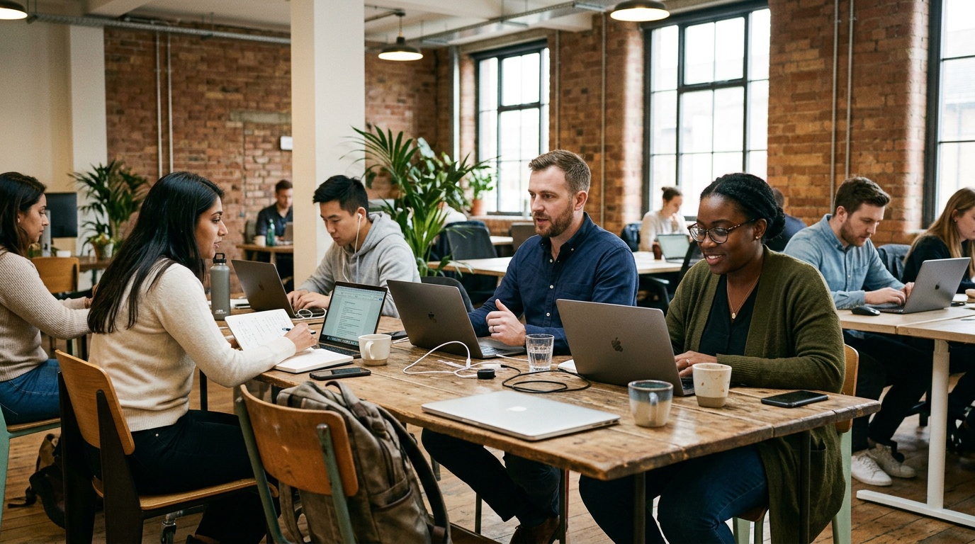 Is booking coworking space on-demand cheaper than renting a traditional office for a 5-person startup?