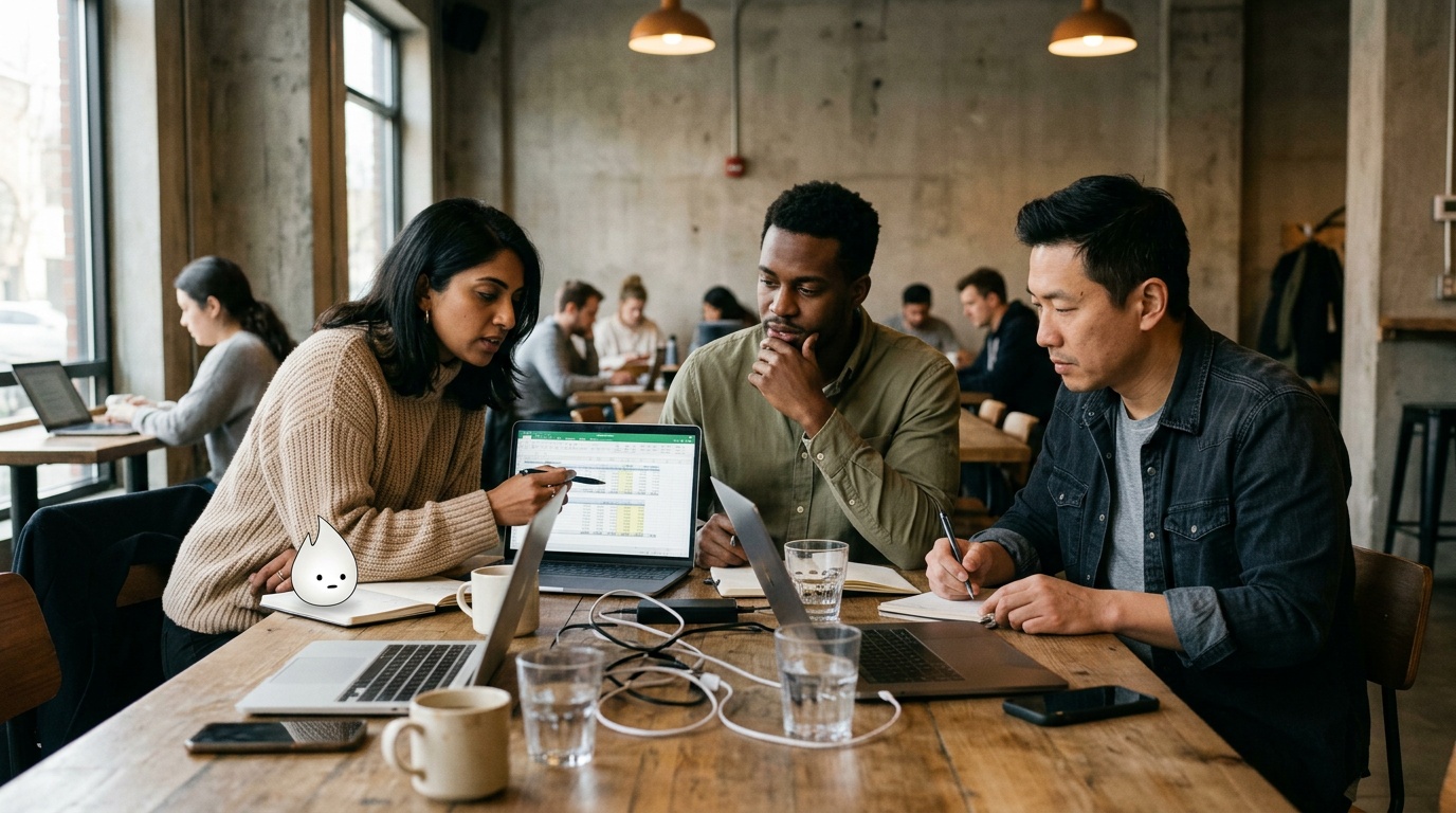 Is booking coworking space on-demand cheaper than renting a traditional office for a 5-person startup?