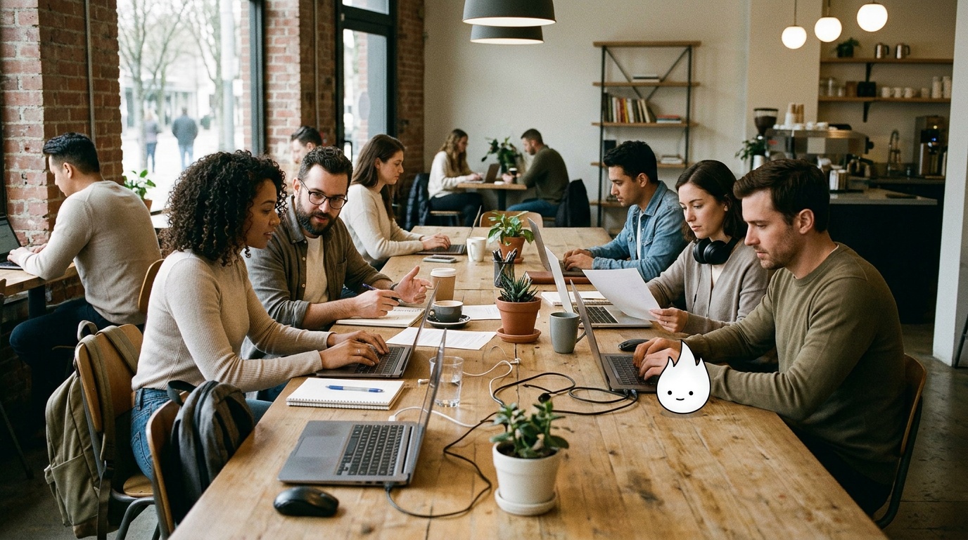 Is HotdeskOS worth it for a coworking space with 50+ desks trying to manage bookings without a receptionist?