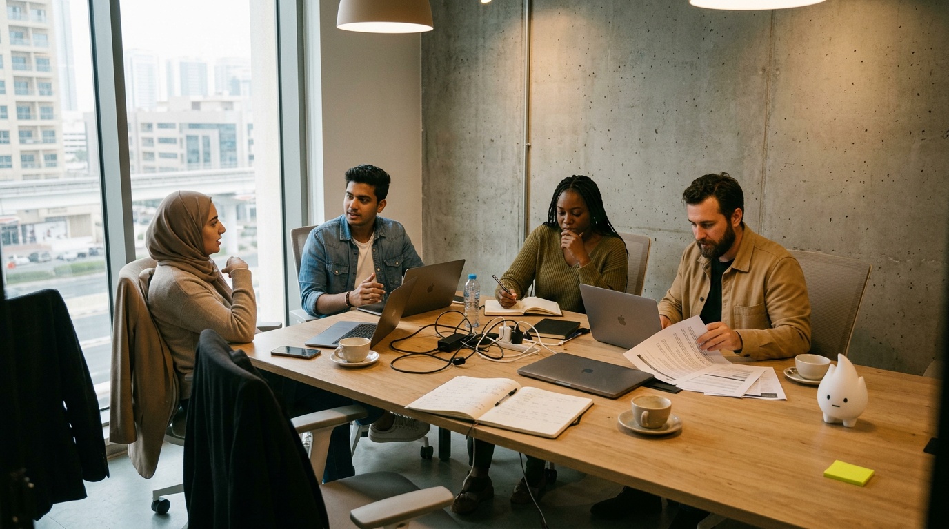 Is paying for a coworking subscription in Dubai worth it vs working from a hotel lobby or café?