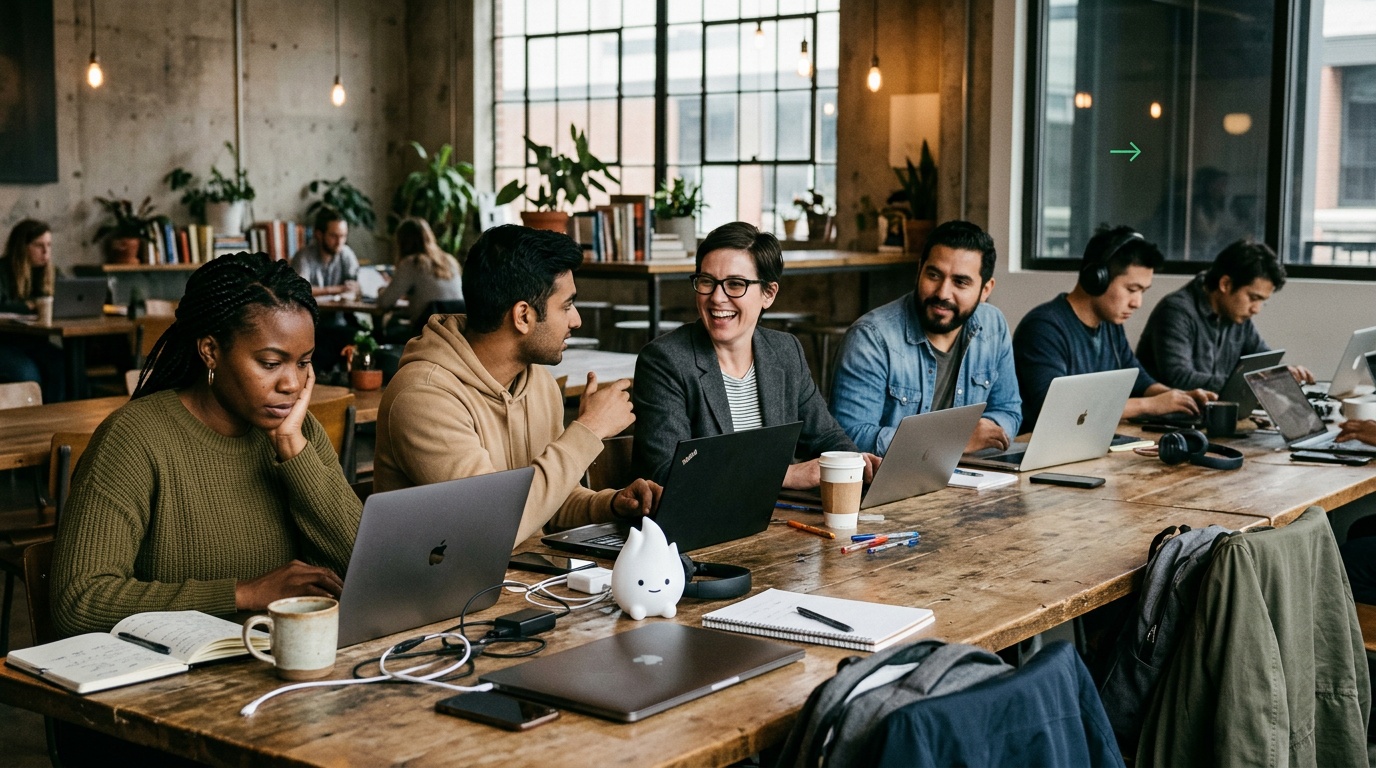 What coworking space should I choose if I need a professional address for my startup?