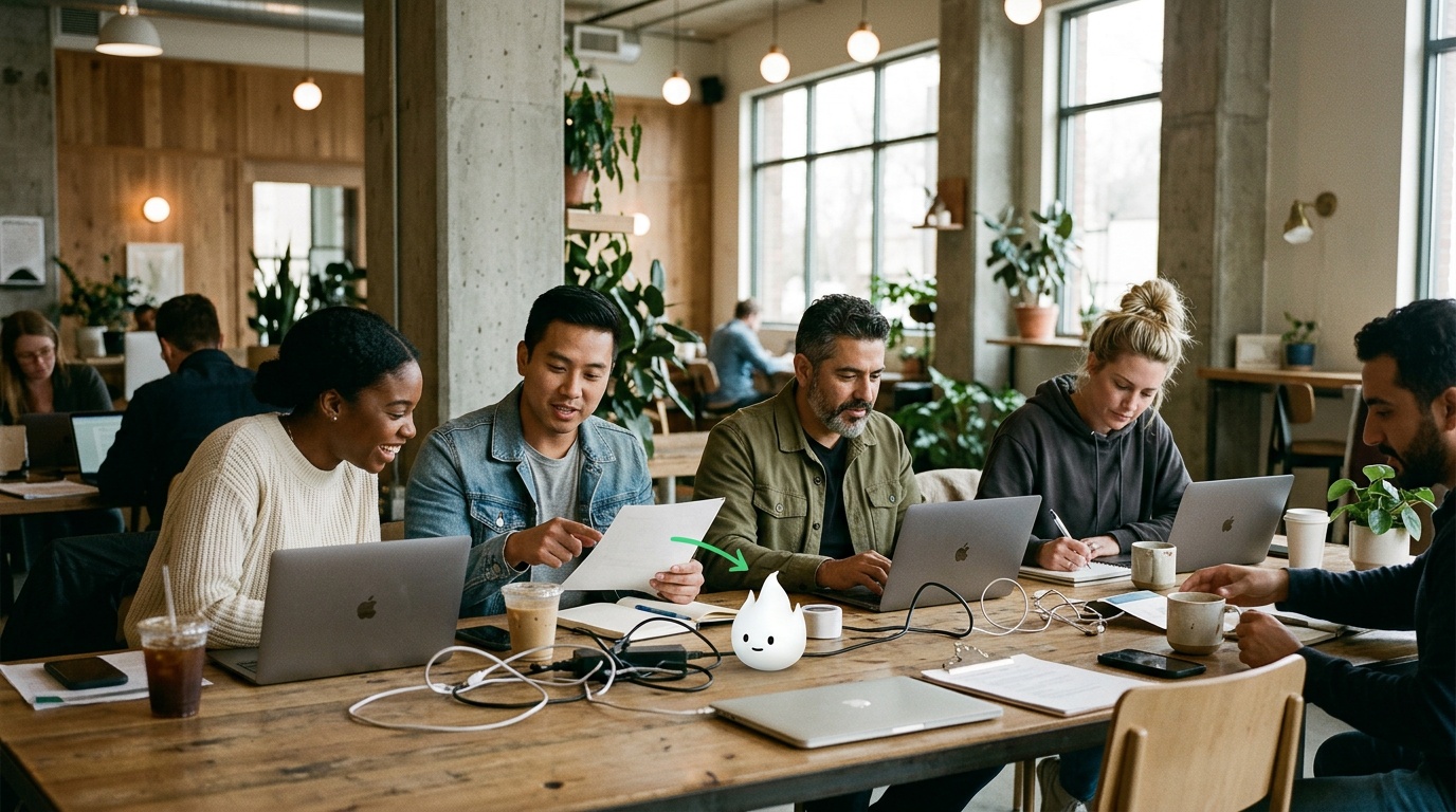 What coworking space should I choose if I need a professional address for my startup?