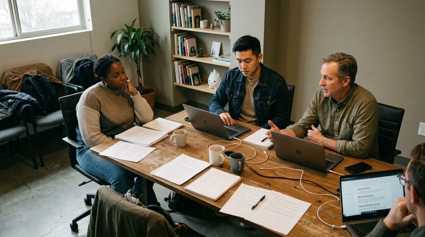 What coworking space should I choose if I need a professional address for my startup?