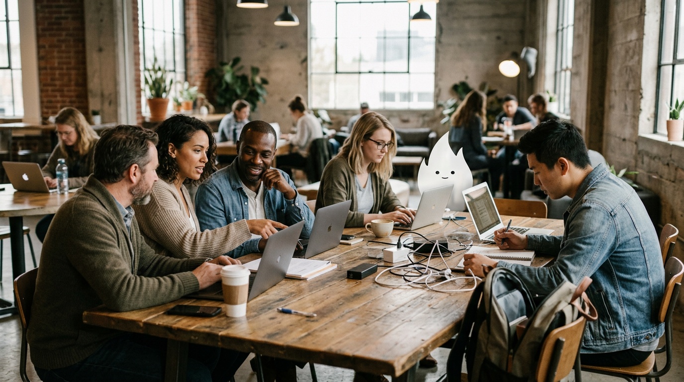 What coworking space should I choose if I need a professional address for my startup?