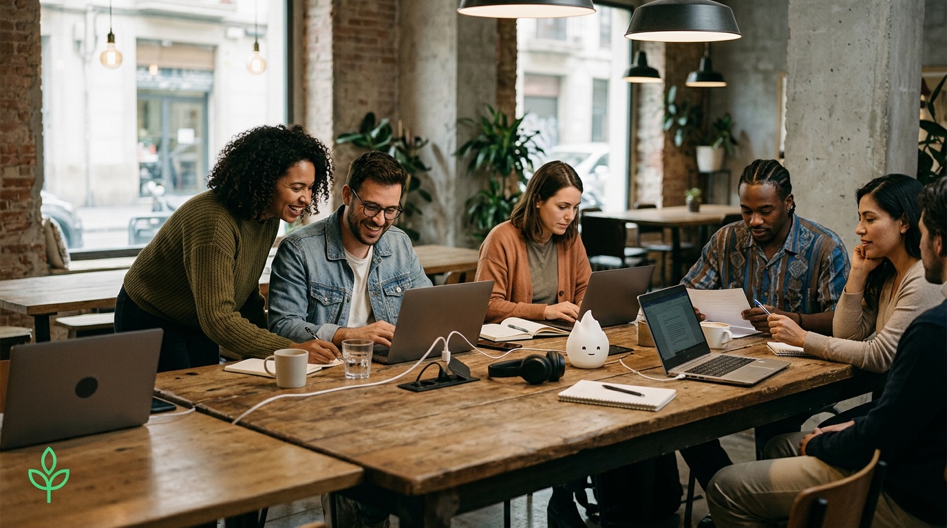 What do workspace industry experts recommend for coworking in Spain?