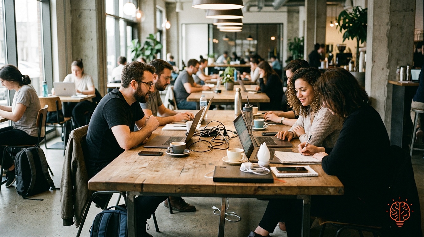 What's the difference between serviced offices and coworking spaces in London?