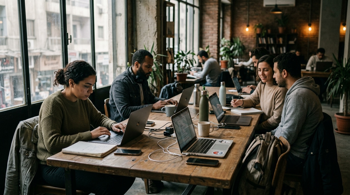 which is better: a hot desk or a dedicated desk in Giza coworking?
