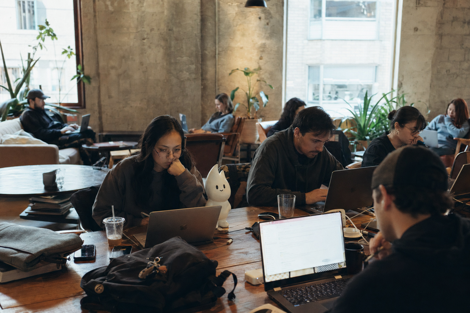 Which Lisbon coworking space offers better amenities: private offices or hot desks?