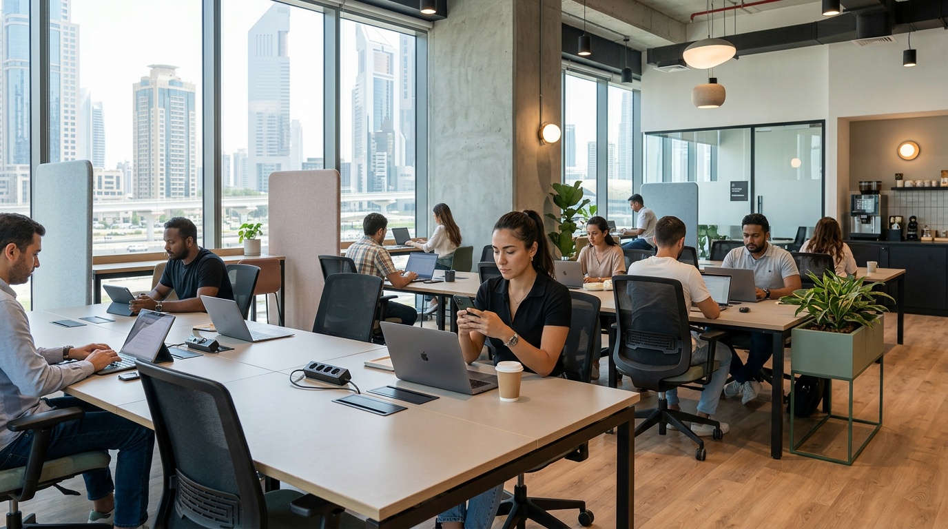 Best apps to book a desk by the hour in Dubai without a membership 2026