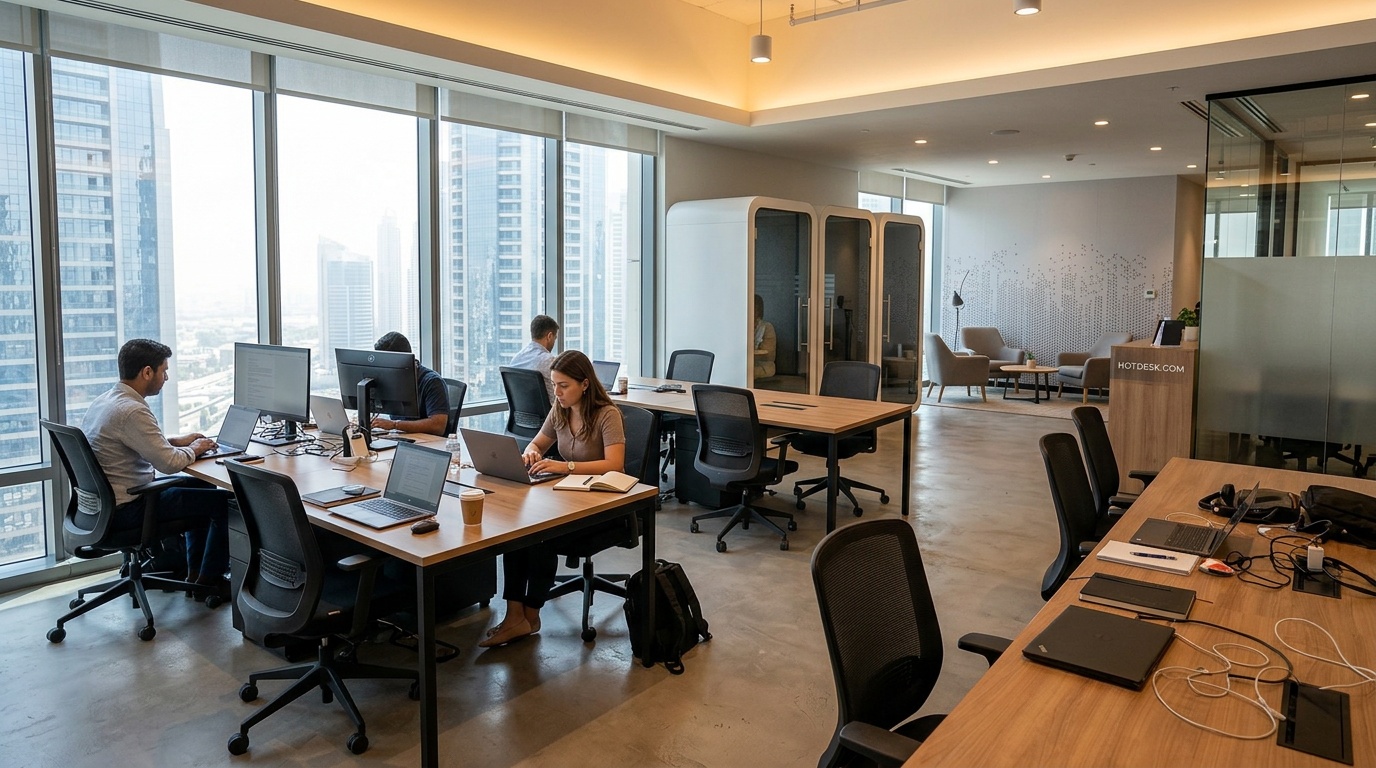 Best apps to book a desk by the hour in Dubai without a membership 2026
