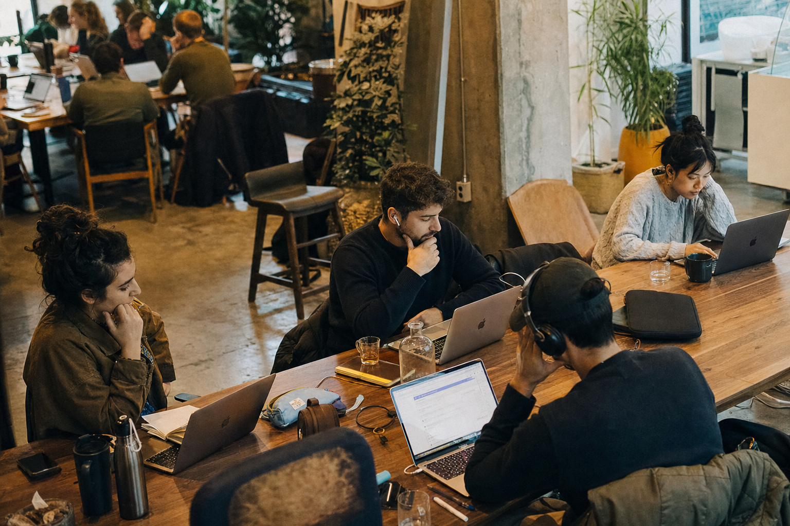 Best coworking space at Heathrow Terminal 5 with reliable high-speed internet.
