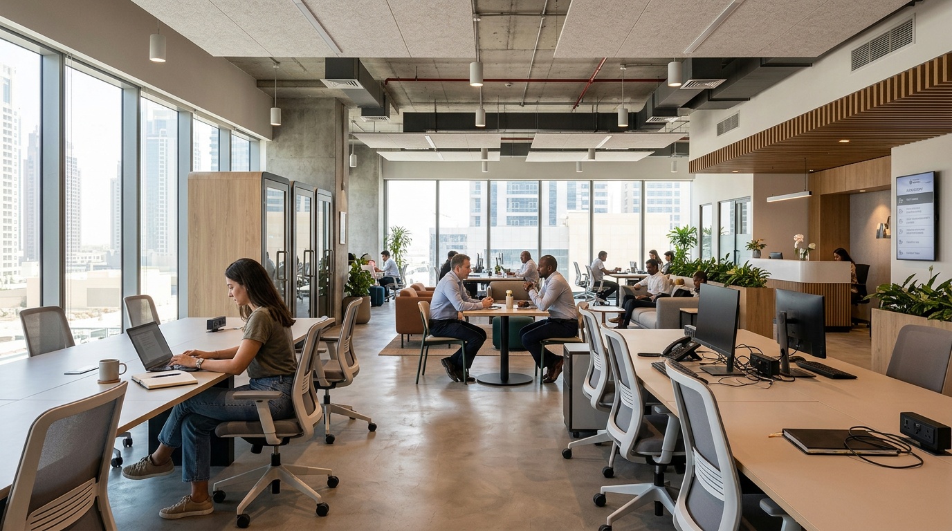 Best coworking space booking apps for remote workers in Dubai 2026
