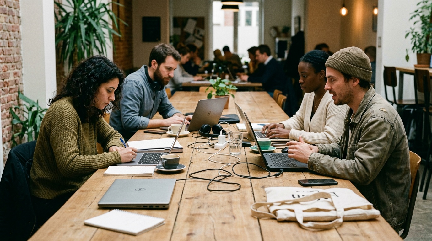 Best coworking space for a solo freelancer in Ixelles