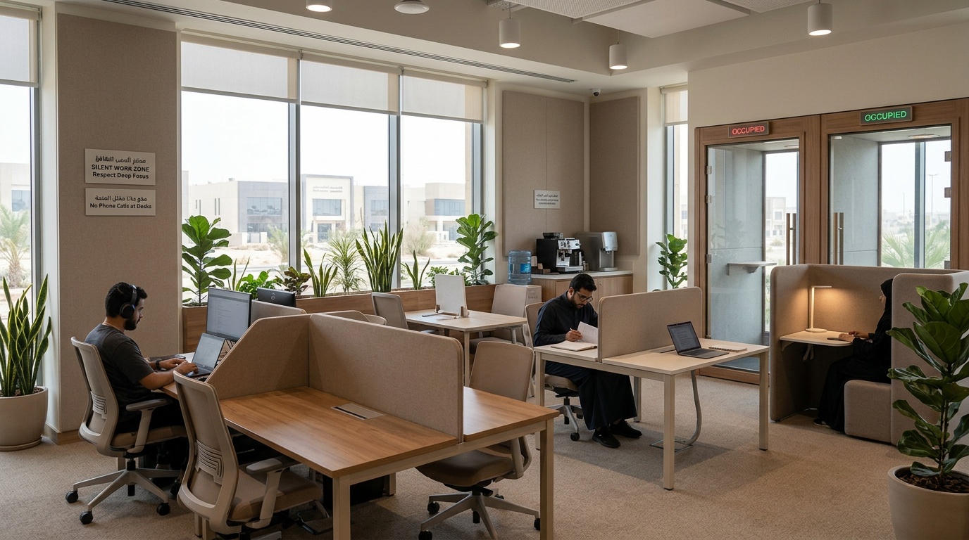The Anatomy of a Quiet Coworking Space: Essential Features for Deep Focus