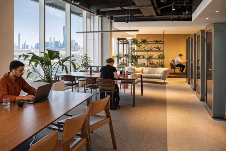 Best coworking space for a solo freelancer needing a quiet environment in Dubai