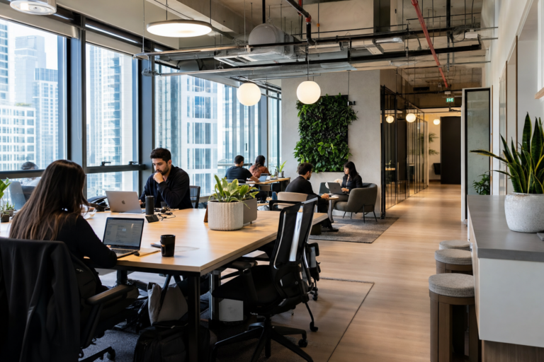 Best coworking space for remote workers seeking networking opportunities in التكافؤ