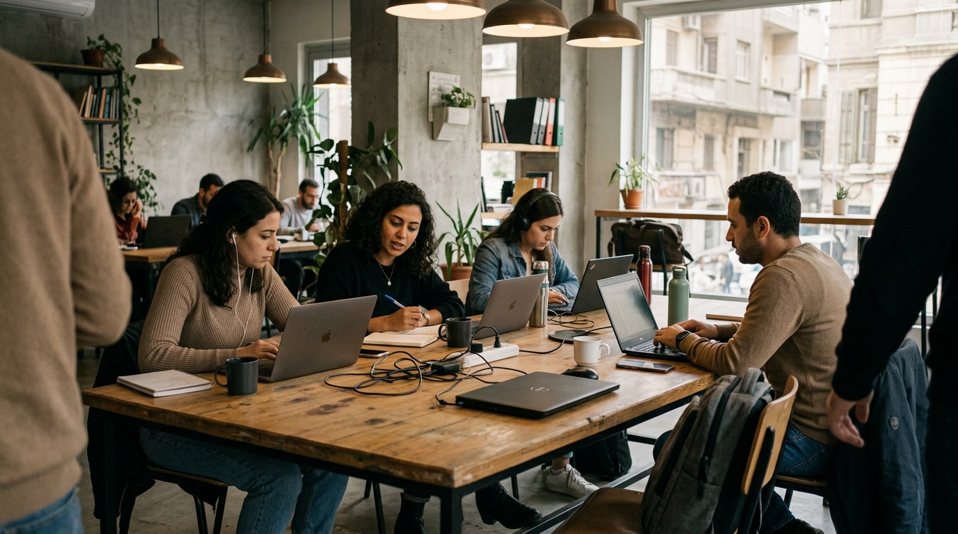 Best coworking space in Cairo for a solo remote worker needing networking opportunities