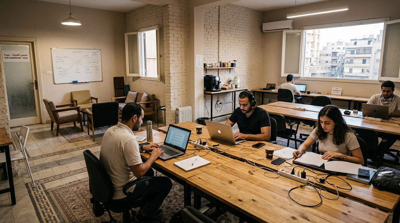 Best coworking space in Giza for a freelancer on a budget