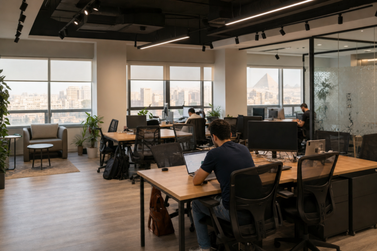 Best coworking space in Giza for small business teams needing flexibility