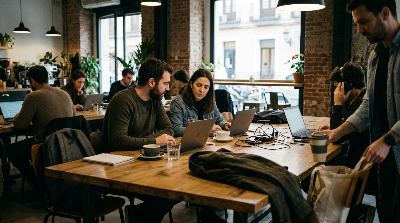 Best coworking space in Spain for a solo freelancer needing networking opportunities