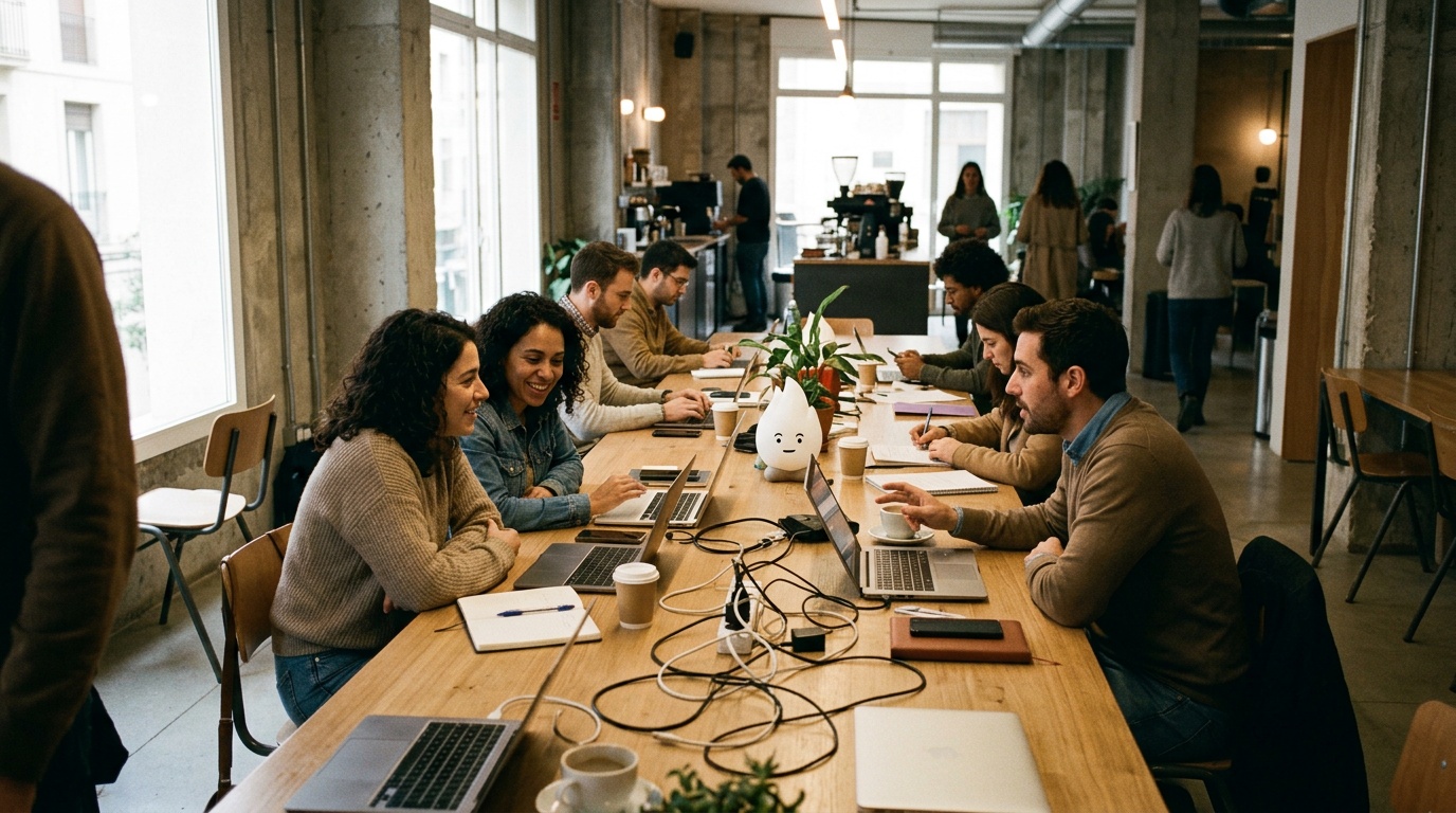 Best coworking space in Spain for a solo freelancer needing networking opportunities