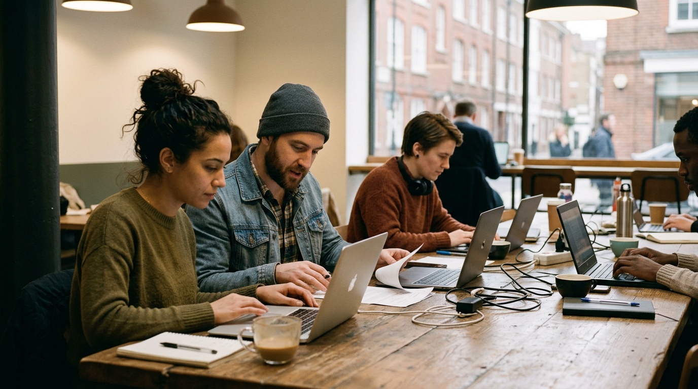 Best coworking spaces in London with private meeting rooms.