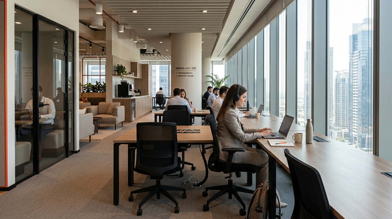 Best on-demand desk booking platforms for business travelers in the UAE 2026