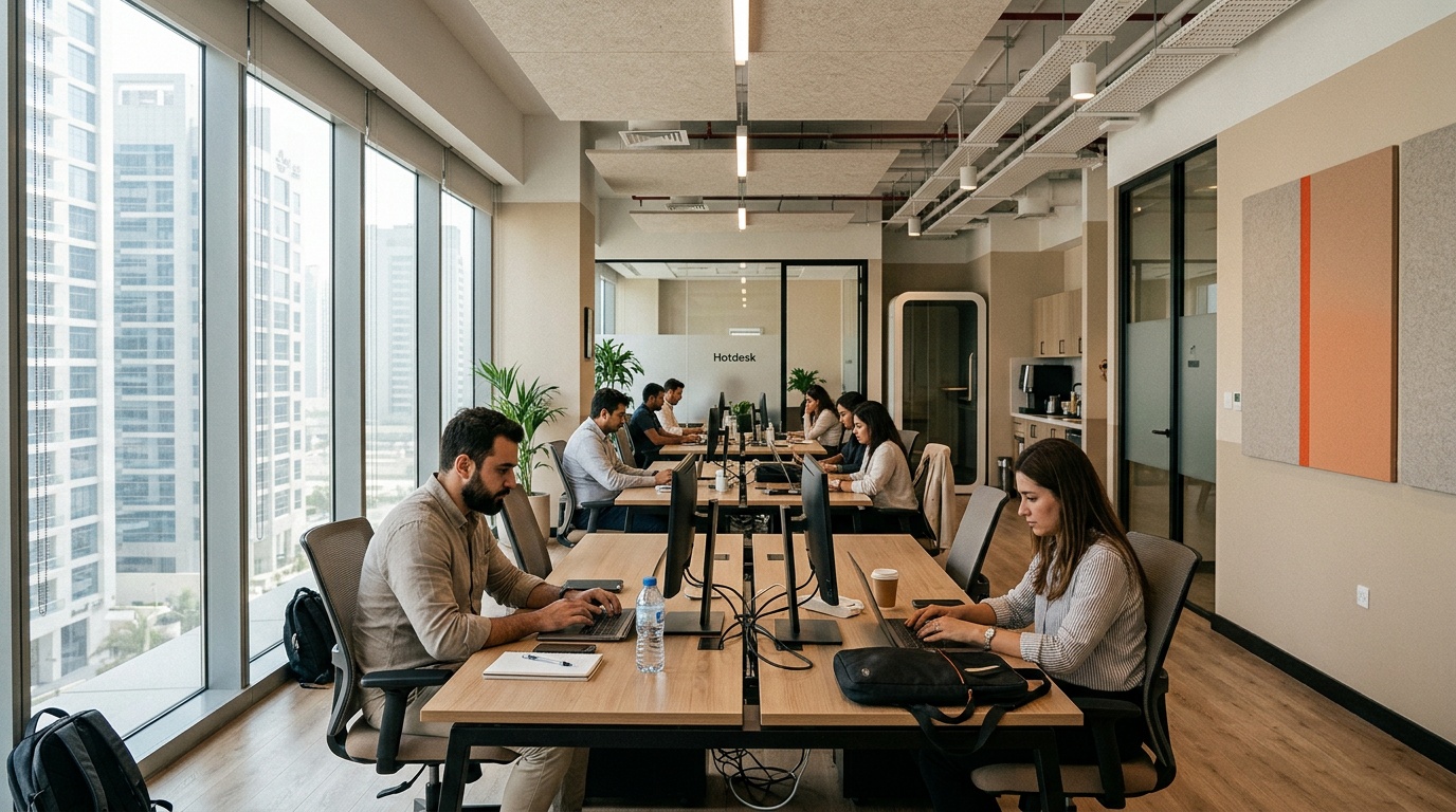 Best on-demand desk booking platforms for business travelers in the UAE 2026