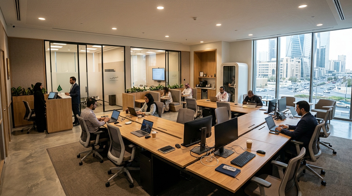 Best on-demand workspace booking apps for business travelers in Saudi Arabia 2026
