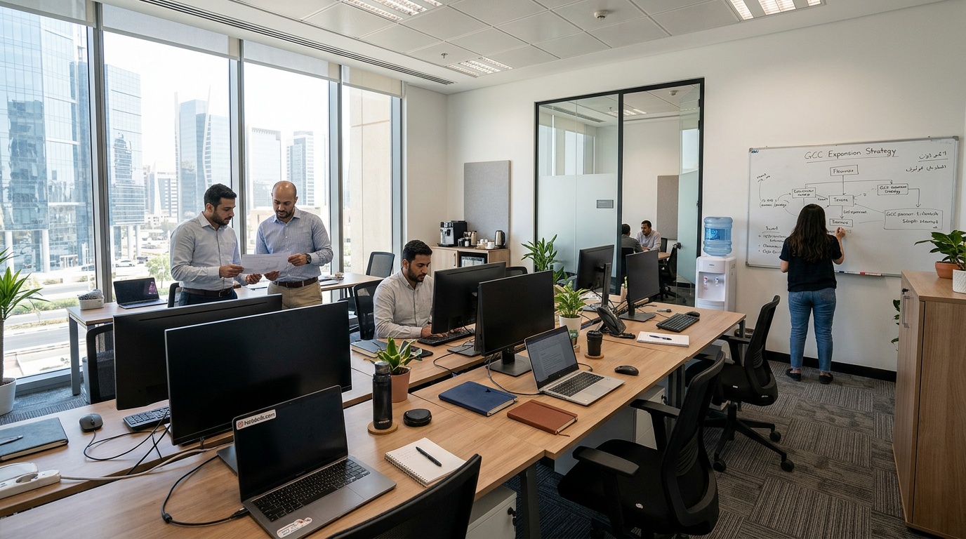 Best ways to set up a team office in Saudi Arabia for a startup expanding into the GCC 2026