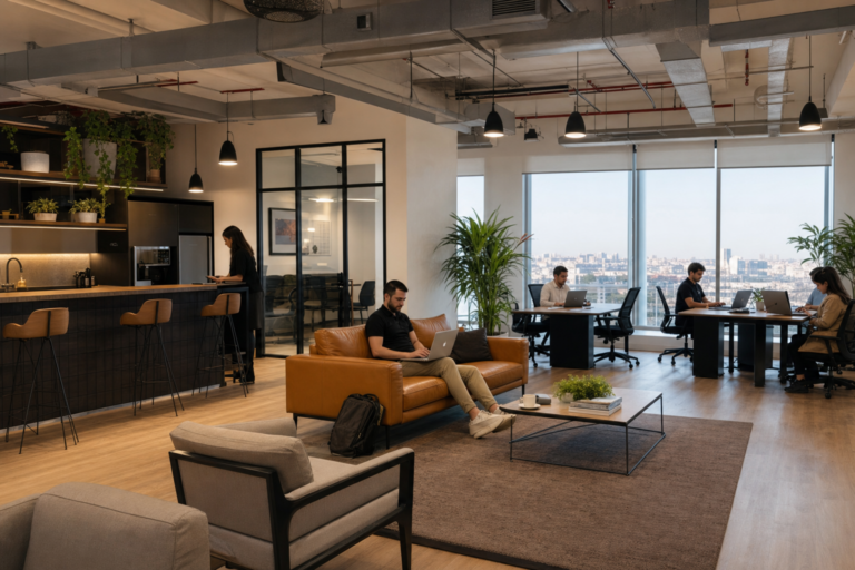 Compare amenities at different Giza coworking spaces