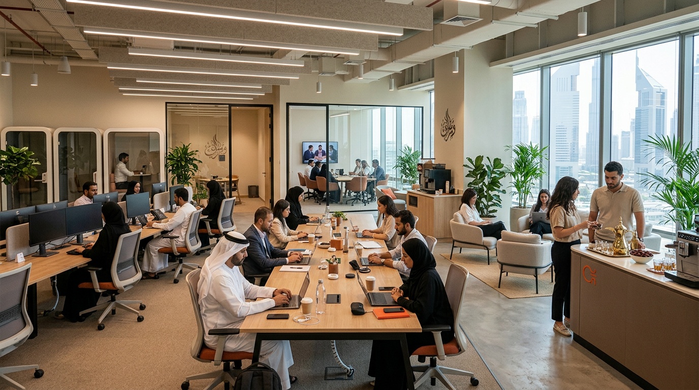 Cultural and Regional Amenities in Arab Workspaces