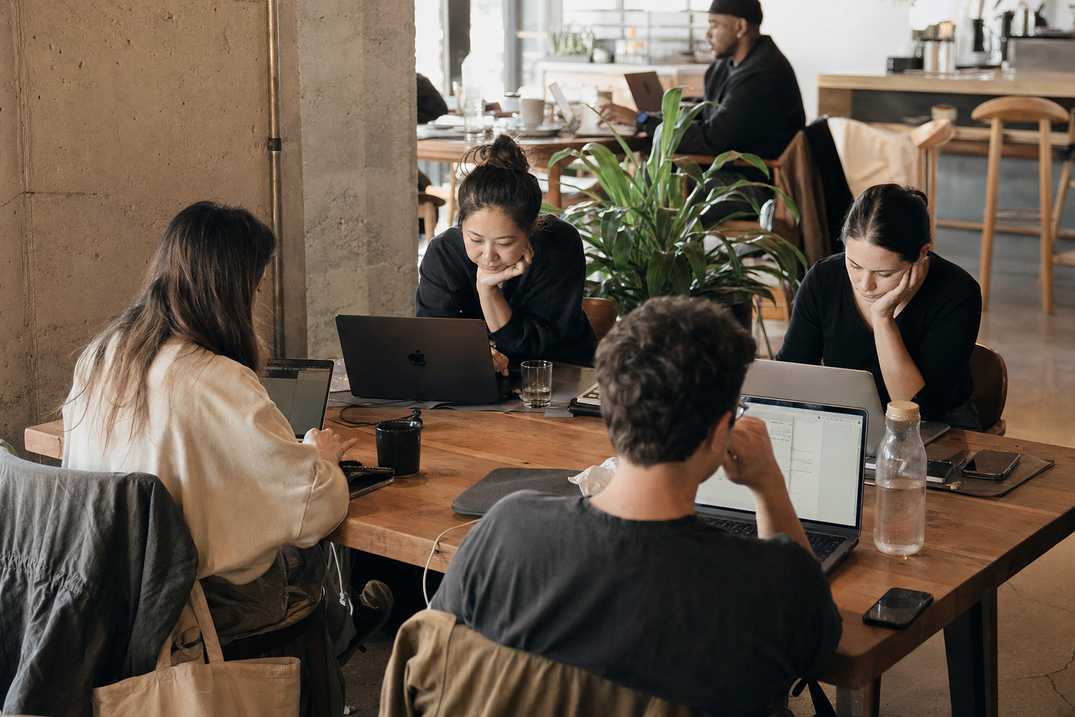 Comparing private offices versus hot desks in London's flexible workspaces.