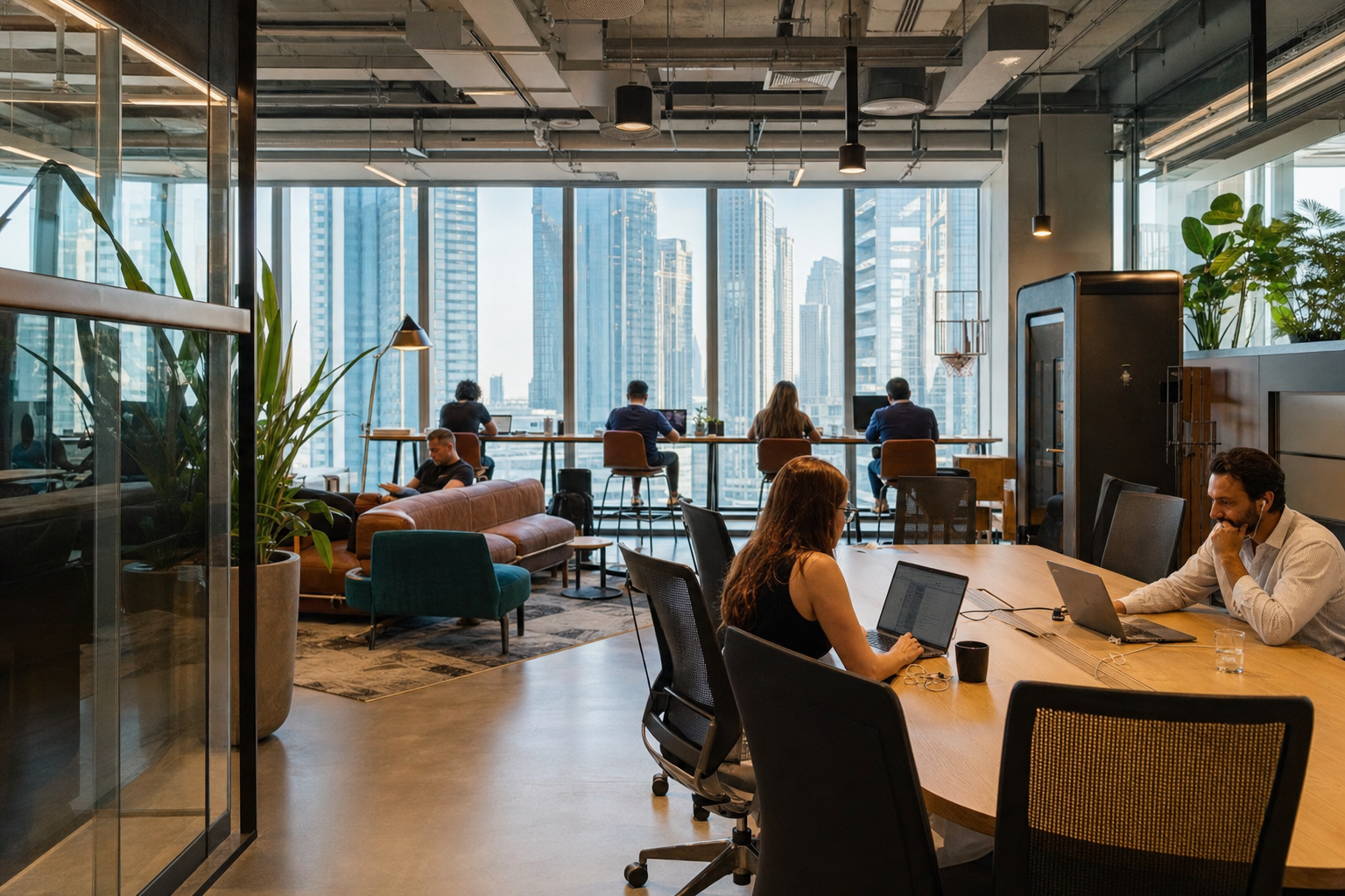 Coworking space for freelancers in UAE