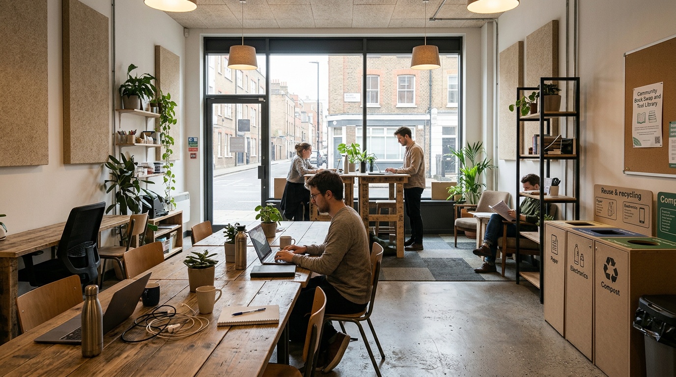 coworking spaces and the circular economy