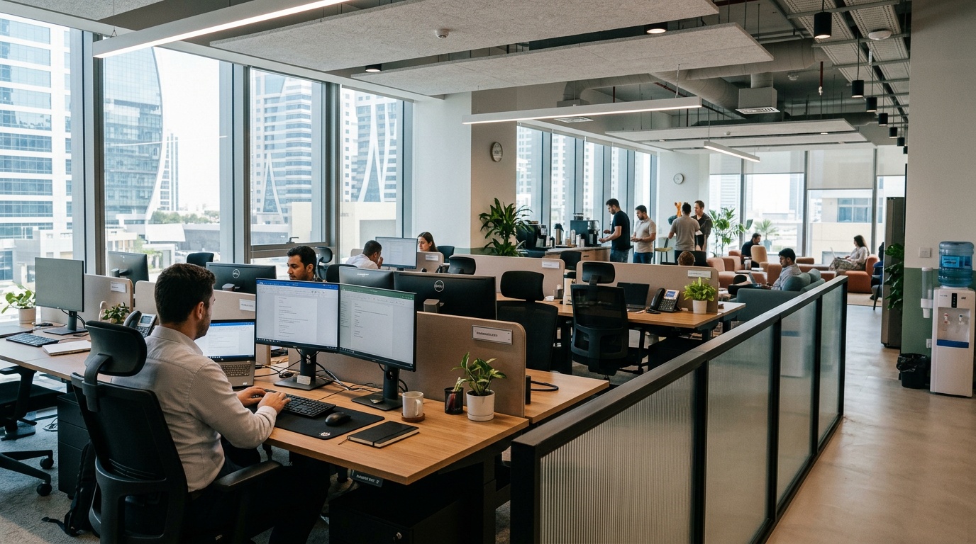 Dedicated desk monthly cost Dubai
