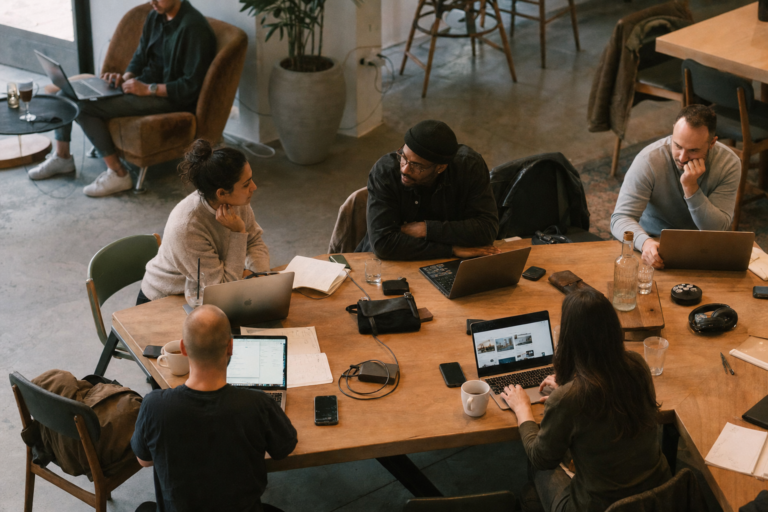 Difference between serviced offices and coworking spaces at Heathrow Terminal 5.