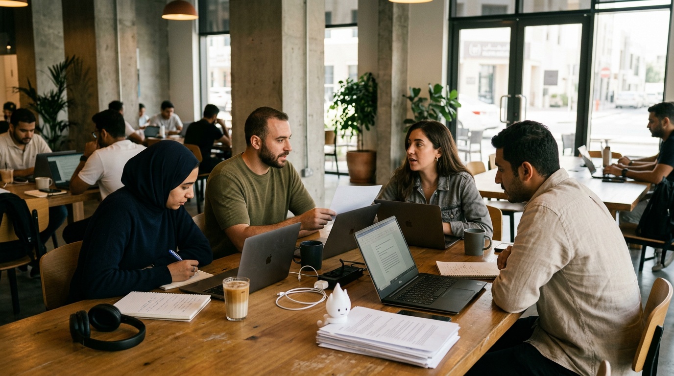 Does booking a private office through Hotdesk save money compared to a 12-month direct lease in Dubai?