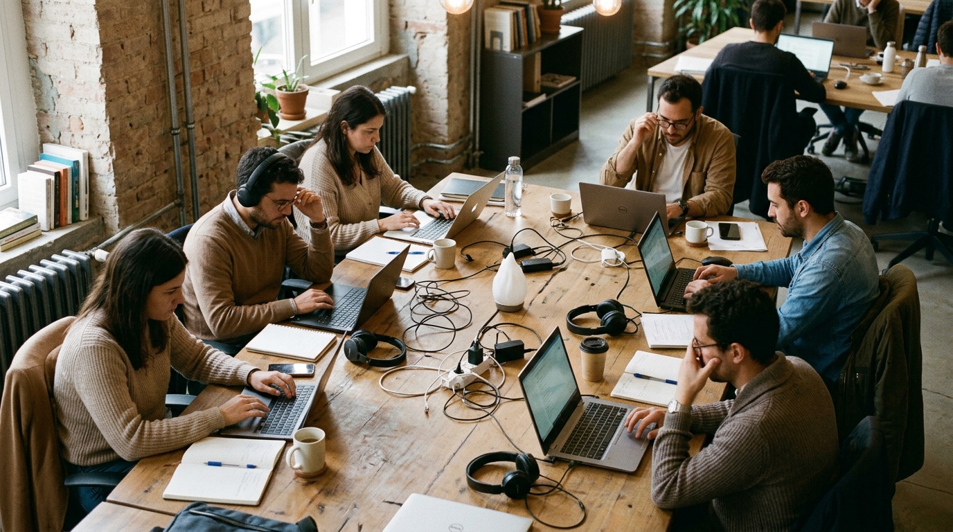 Finding a quiet coworking space in Lisbon for focused work?