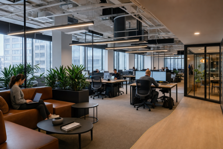 Flexible office space vs traditional lease