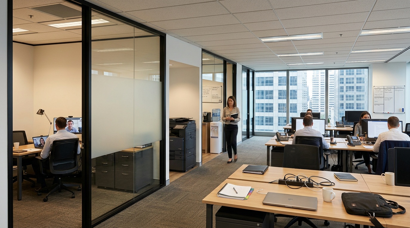 Flexible office space vs traditional lease