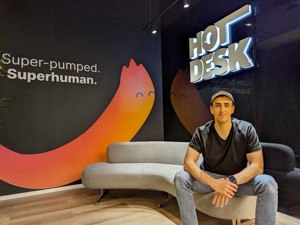 Mohamed Khaled, co-founder and CEO of Hotdesk