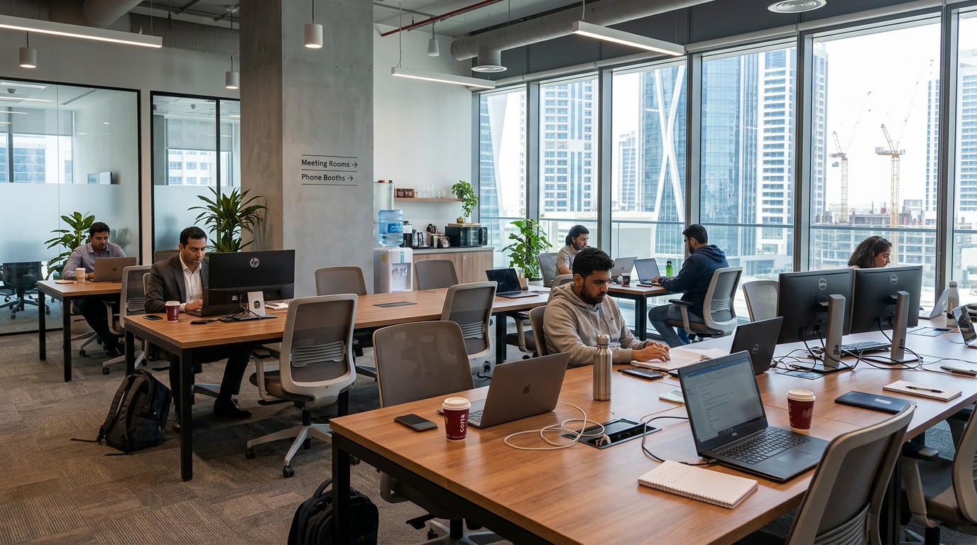 Hot desk price in Dubai 2026