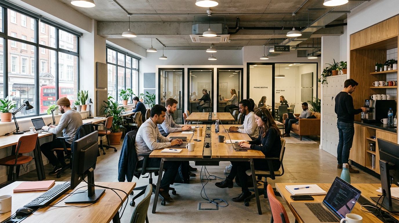 Hot desk vs dedicated desk vs private office