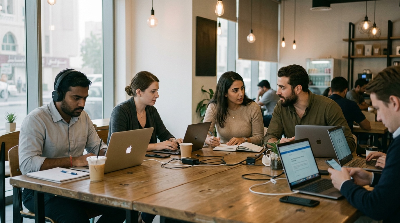 How to book a professional desk in Dubai for one day without signing up for a coworking membership