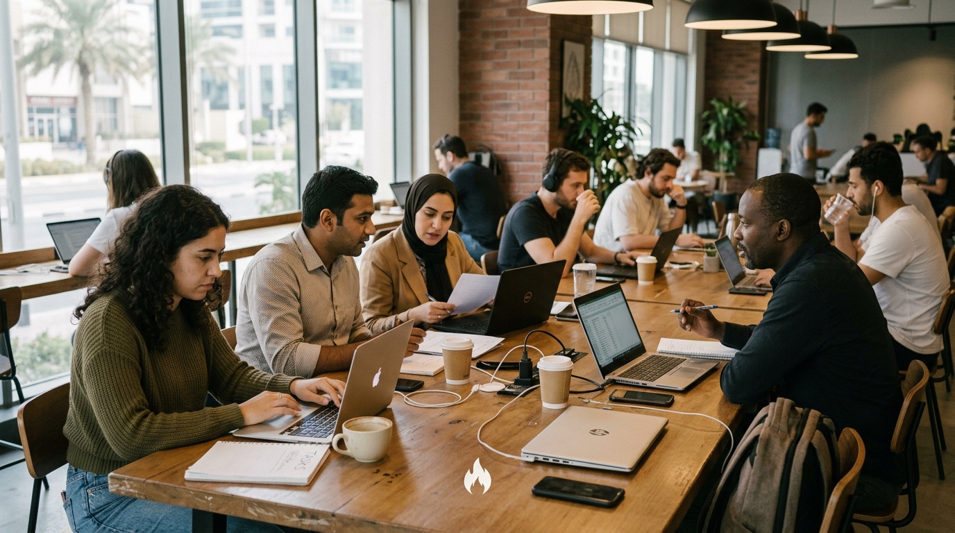 How to book a professional desk in Dubai for one day without signing up for a coworking membership